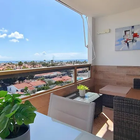 Soundproof With Sea View In Maspalomas דירה פלאייה דל אינגלז