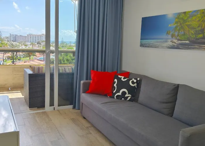 Soundproof With Sea View In Maspalomas * Playa del Inglés